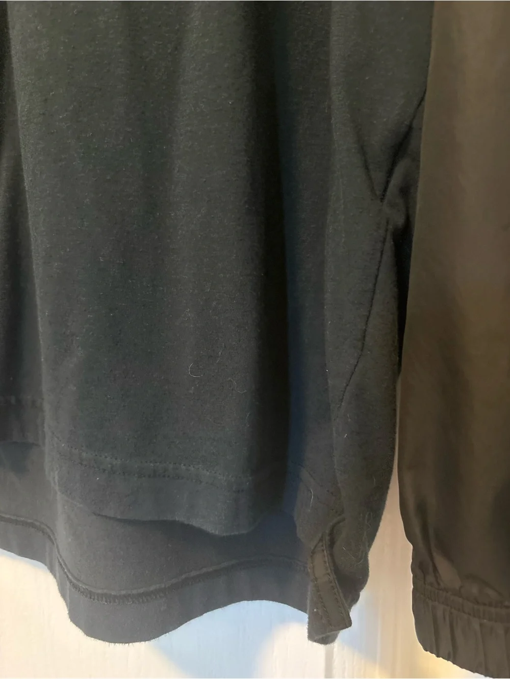Jordan Black Men's Windbreaker Pullover Jacket